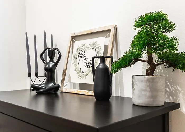 Stylish Designed In A Calm District Appartement *